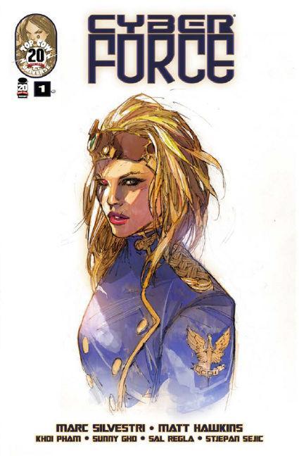 CYBER FORCE VOL 4 #1 50 COPY SILVESTRI VAR