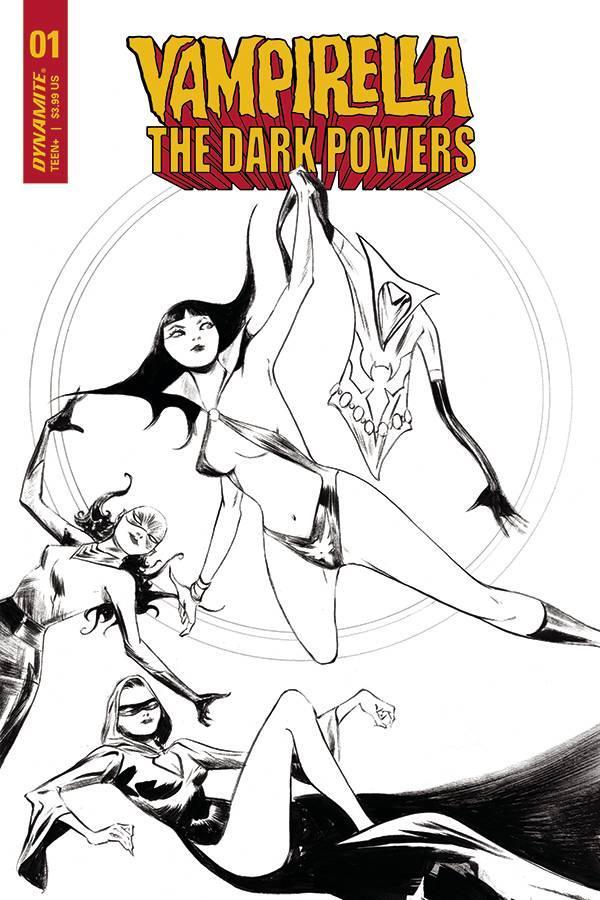 VAMPIRELLA DARK POWERS #1 40 COPY LEE B&W INCV - Kings Comics