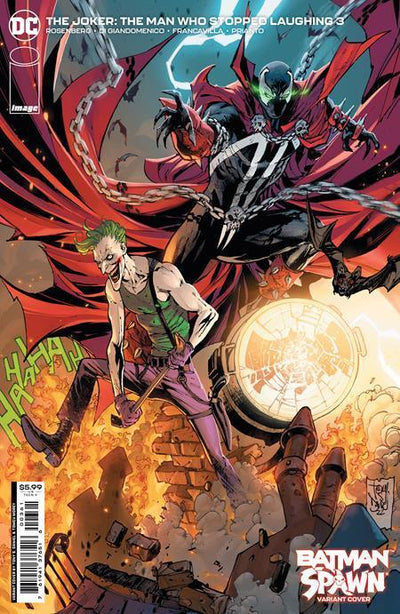 JOKER THE MAN WHO STOPPED LAUGHING (2022) #3 CVR F TONY DANIEL DC SPAWN VAR