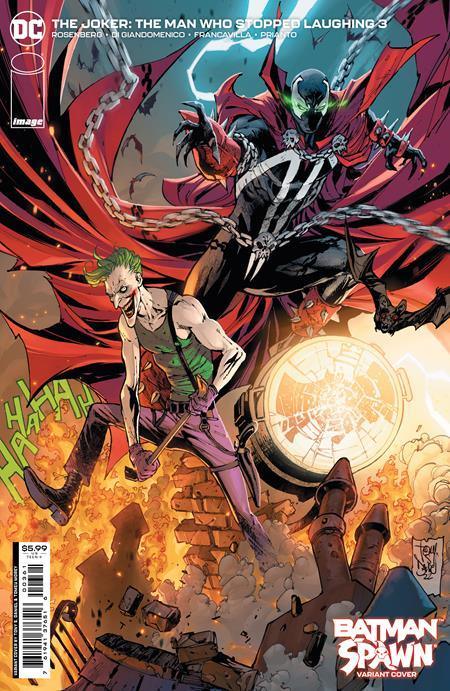 JOKER THE MAN WHO STOPPED LAUGHING (2022) #3 CVR F TONY DANIEL DC SPAWN VAR