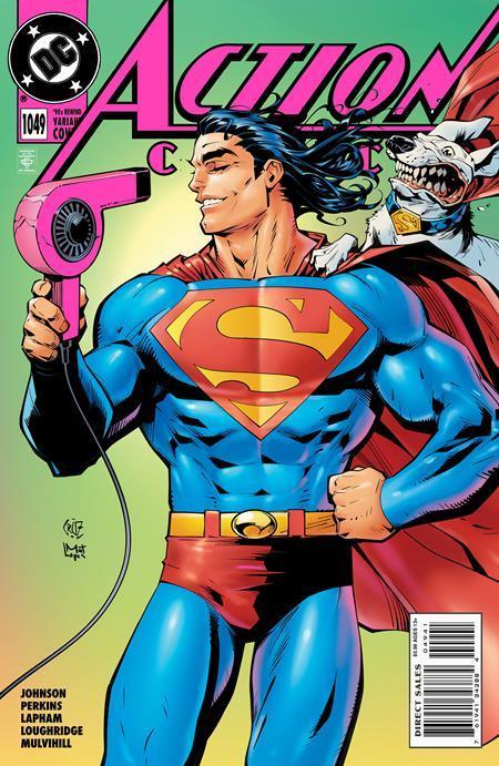 ACTION COMICS VOL 2 #1049 CVR C ROGER CRUZ 90S COVER MONTH CARD STOCK VAR (KAL-EL RETURNS) - Kings Comics