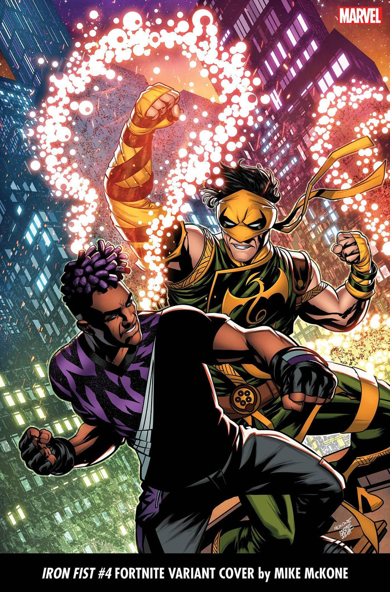 IRON FIST #4 MCKONE FORTNITE VAR