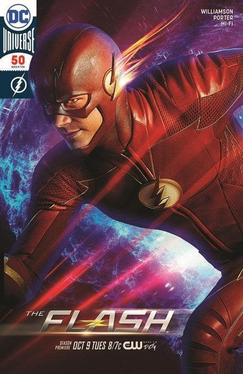 FLASH VOL 5 (2016) #50 SDCC 2018 SILVER FOIL PHOTO VARIANT (VG/FN) - Kings Comics