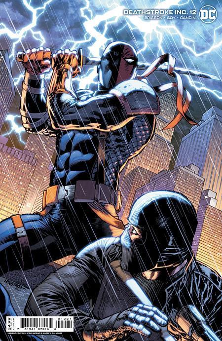 DEATHSTROKE INC #12 CVR B JESUS MERINO CARD STOCK VAR - Kings Comics