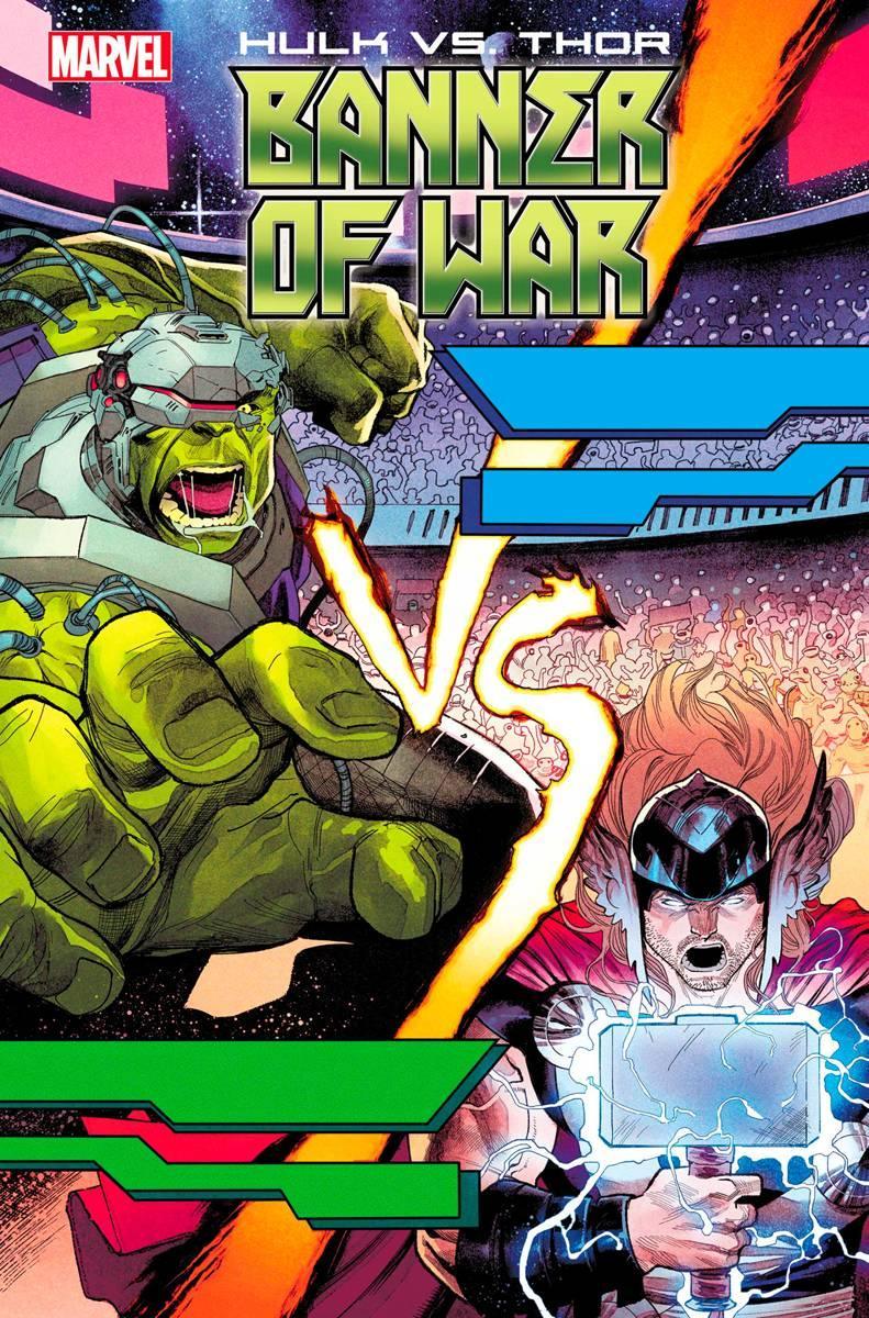 HULK VS THOR BANNER WAR ALPHA #1 25 COPY INCV COCCOLO VAR