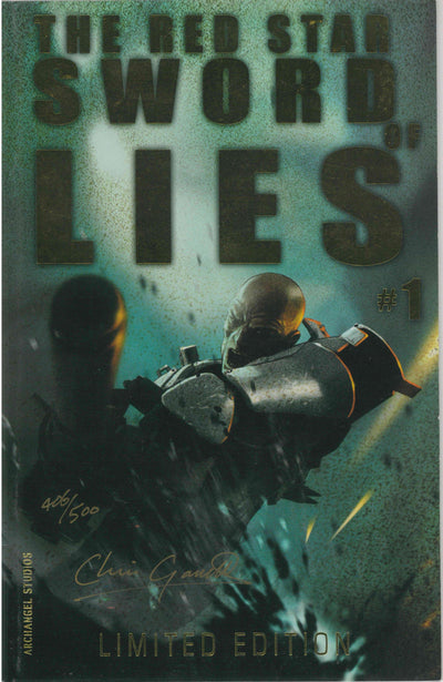 RED STAR SWORD OF LIES (2006) #1 - SIGNED AND LIMITED FOIL COVER