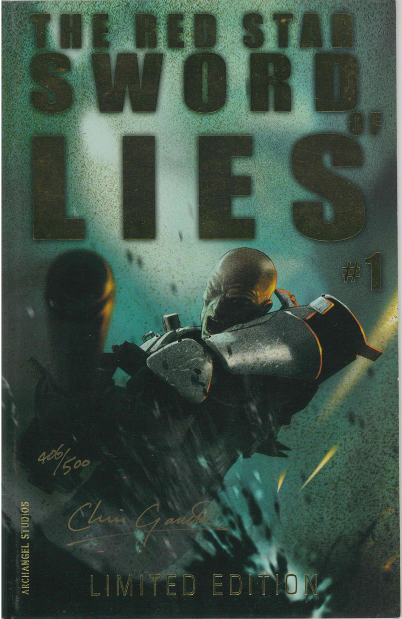 RED STAR SWORD OF LIES (2006) #1 - SIGNED AND LIMITED FOIL COVER