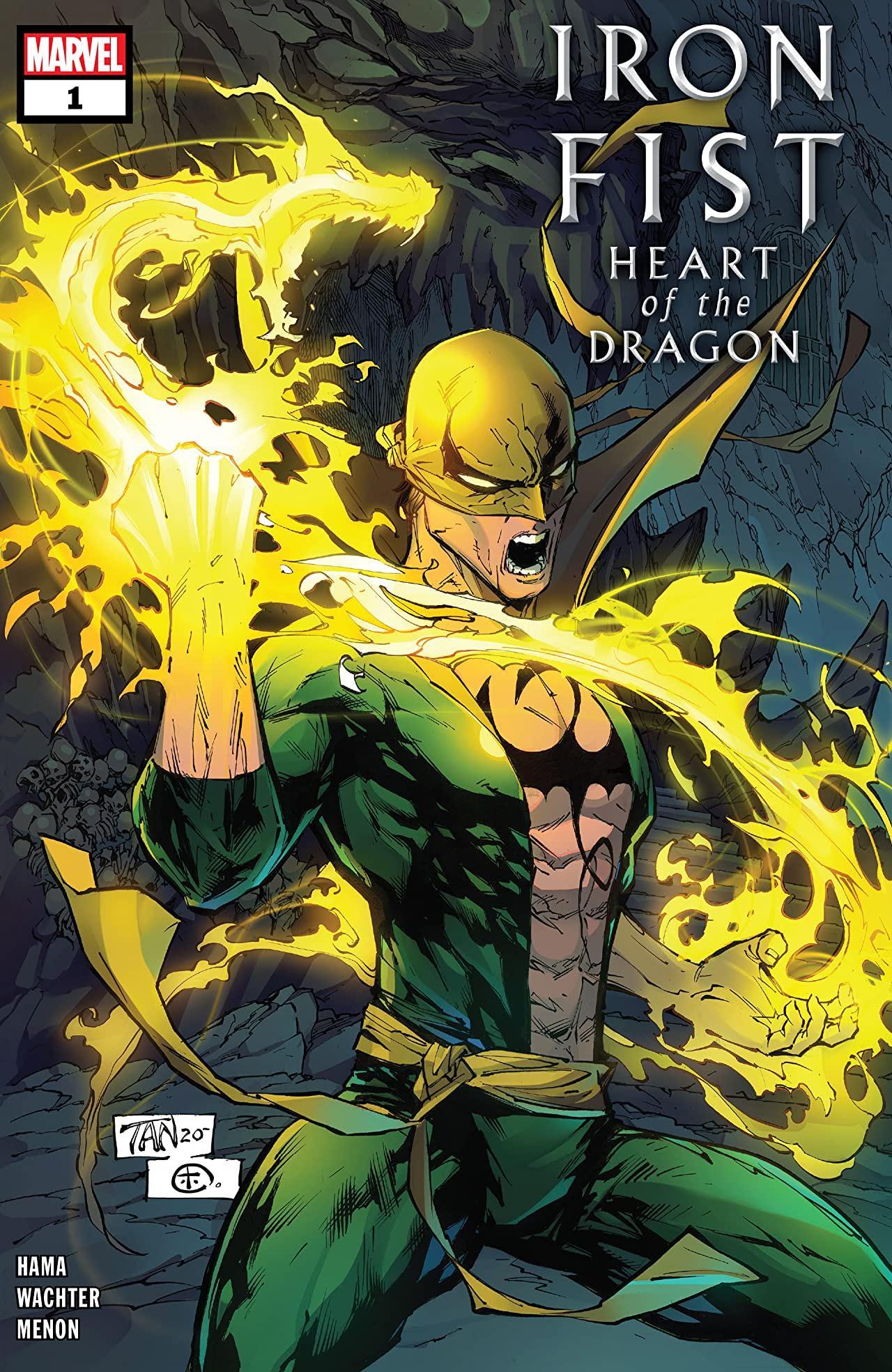IRON FIST HEART OF THE DRAGON BILLY TAN FOLDED PROMO POSTER - Kings Comics