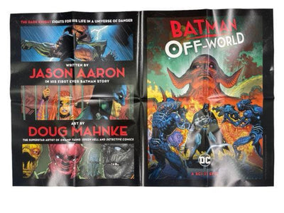 BATMAN OFF-WORLD FOLDED PROMO POSTER