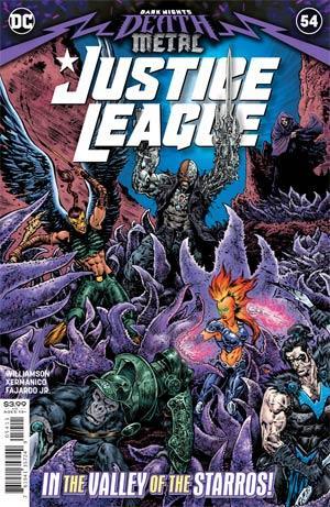 JUSTICE LEAGUE VOL 4 #54 CVR A LIAM SHARP (DARK NIGHTS DEATH METAL)