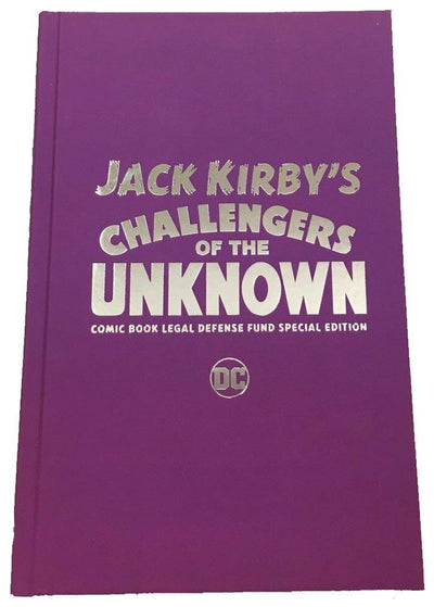 CHALLENGERS OF THE UNKNOWN OMNIBUS BY JACK KIRBY LIMITED EDITION CBLDF HC