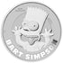 BART SIMPSONS 2022 1oz SILVER COIN IN CARD - Kings Comics