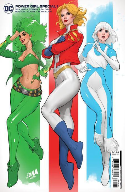 POWER GIRL SPECIAL #1 (ONE SHOT) CVR F DAVID NAKAYAMA SIGNED VAR