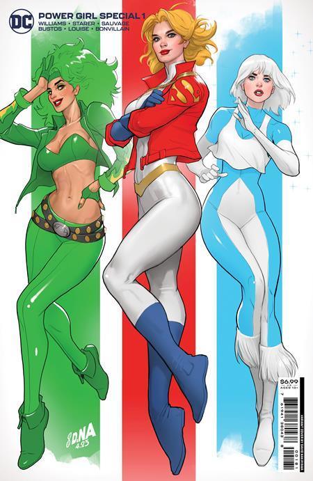 POWER GIRL SPECIAL #1 (ONE SHOT) CVR F DAVID NAKAYAMA SIGNED VAR