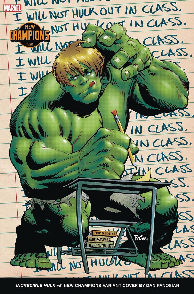 INCREDIBLE HULK VOL 5 (2023) #5 DAN PANOSIAN NEW CHAMPIONS VAR
