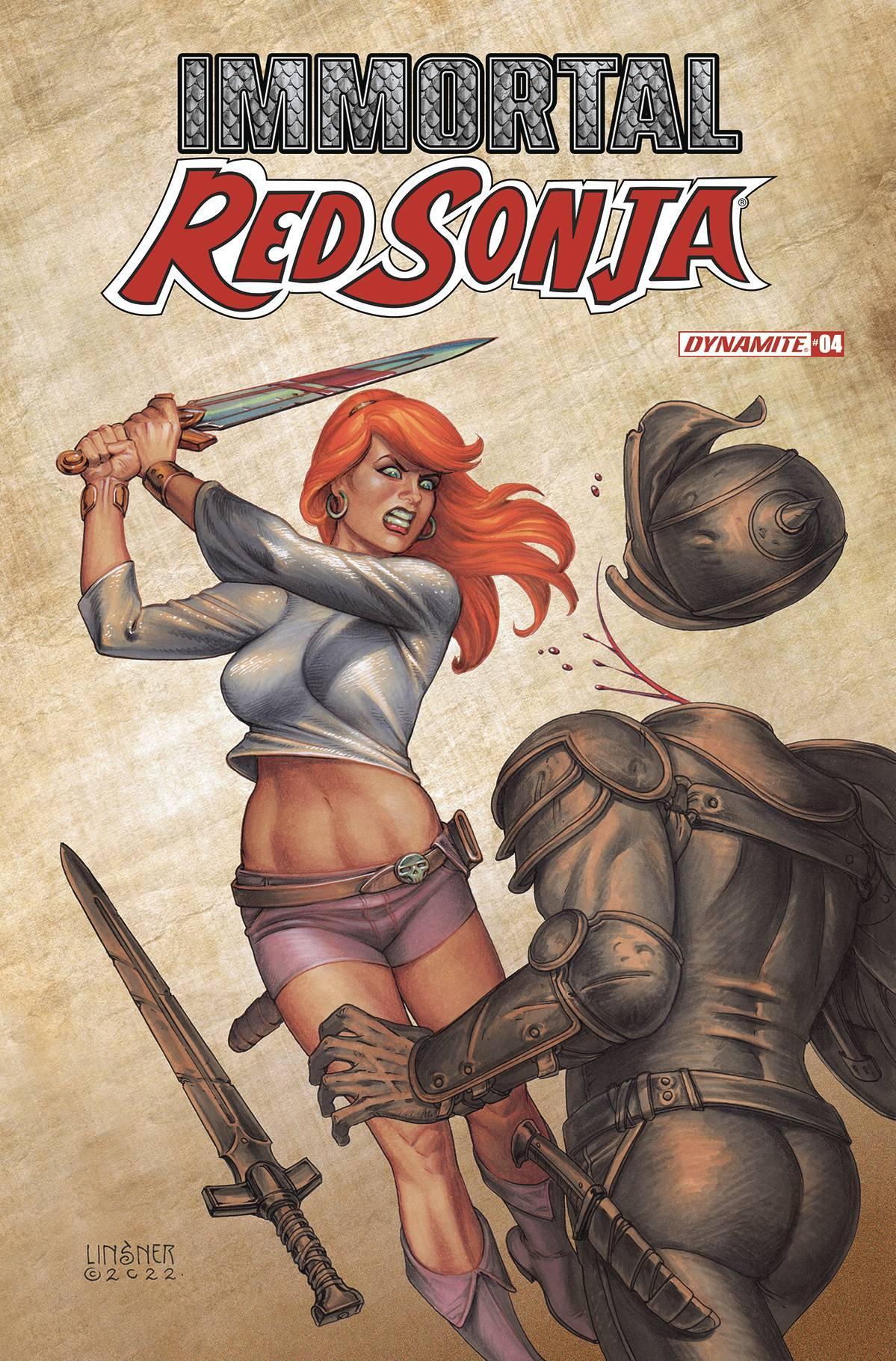 IMMORTAL RED SONJA #4 CVR C LINSNER - Kings Comics