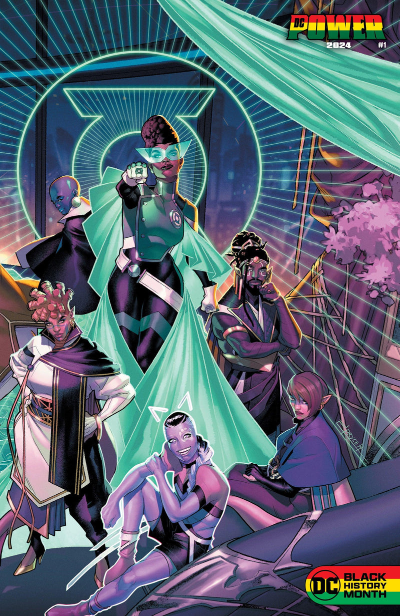 DC POWER (2024) #1 (ONE SHOT) CVR B JAMAL CAMPBELL WRAPAROUND VAR