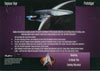 1996 SKYBOX STAR TREK NEXT GENERATION SEASON 4 UNCUT PROMO SHEET
