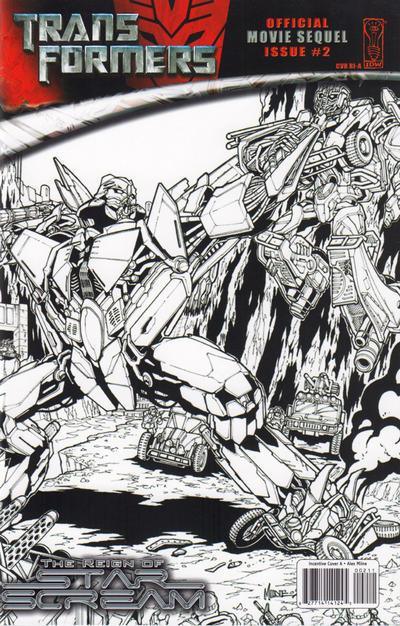 TRANSFORMERS REIGN OF STARSCREAM #2 10 COPY INCV
