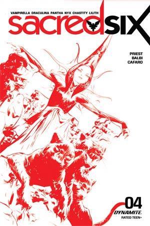SACRED SIX #4 15 COPY JAE LEE TINT FOC INCV