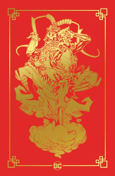 LAZARUS PLANET OMEGA #1 (ONE SHOT) CVR H BERNARD CHANG LUCKY RED ENVELOPE CARD STOCK VAR - Kings Comics