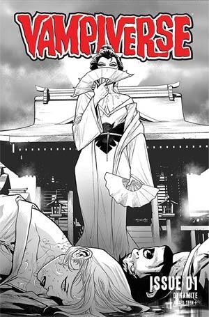 VAMPIVERSE #1 CVR G 10 COPY INCV SEGOVIA LINE ART - Kings Comics