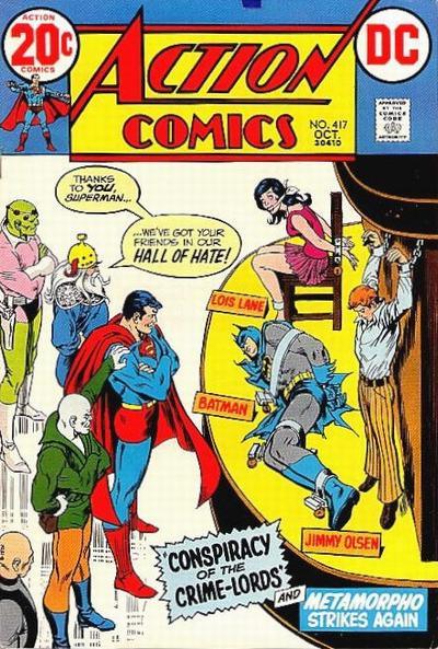 ACTION COMICS (1938) #417 (VG/FN) - Kings Comics