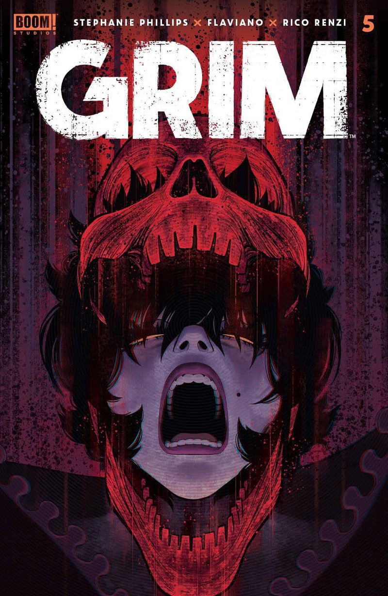 GRIM (2022) #5 CVR A FLAVIANO