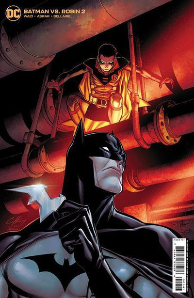 BATMAN VS ROBIN #2 CVR E INC 1:50 CLAYTON HENRY CARD STOCK VAR