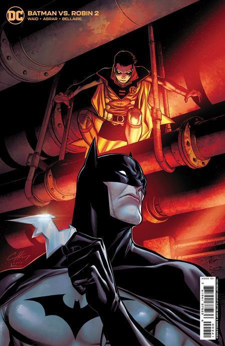 BATMAN VS ROBIN #2 CVR E INC 1:50 CLAYTON HENRY CARD STOCK VAR