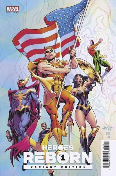 HEROES REBORN #1 PACHECO SQUADRON SUPREME VAR