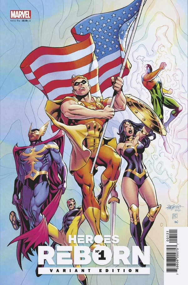HEROES REBORN #1 PACHECO SQUADRON SUPREME VAR