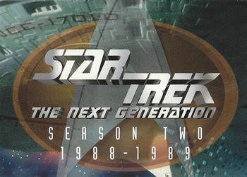 STAR TREK THE NEXT GENERATION SEASON TWO BASE CARD SET - Kings Comics