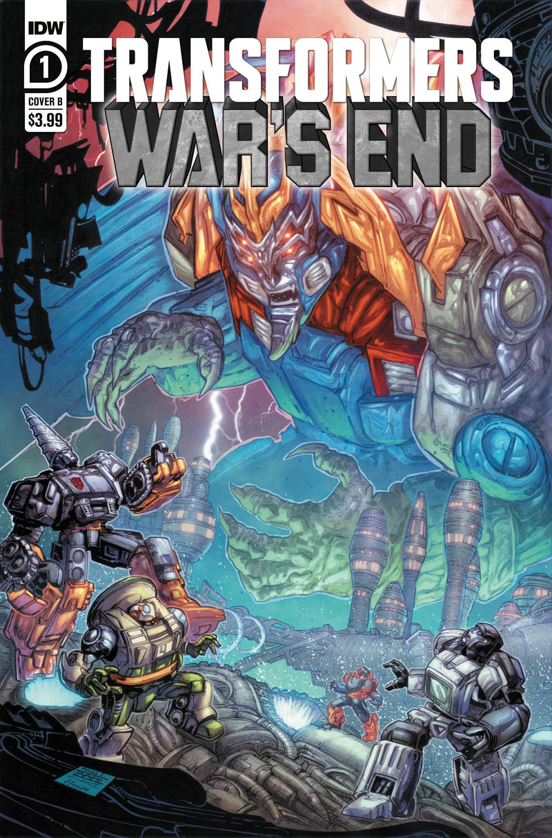 TRANSFORMERS WARS END #1 CVR B JACK LAWRENCE