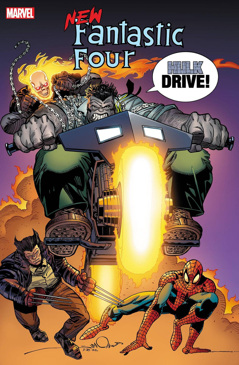 NEW FANTASTIC FOUR #1 25 COPY INCV SIMONSON VAR