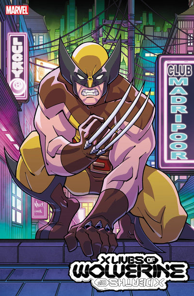X LIVES OF WOLVERINE (2022) #1 1:25 NAUCK ANIMATION STYLE VAR