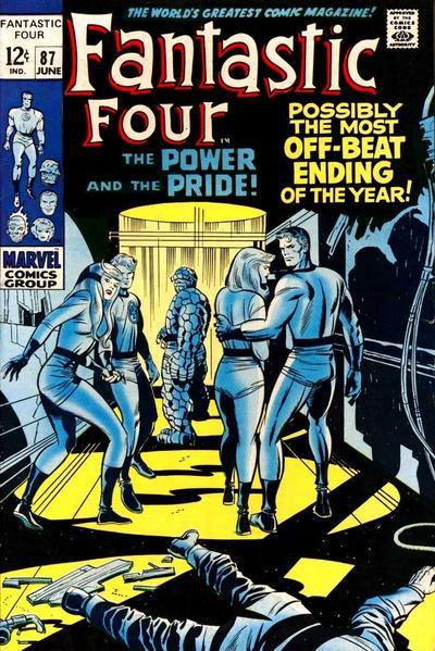 FANTASTIC FOUR (1961) #87 (VF)