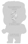 BACK TO THE FUTURE 2020/2021 1oz 4-COIN SILVER SET - DOC, MARTY, JENNIFER & BIFF
