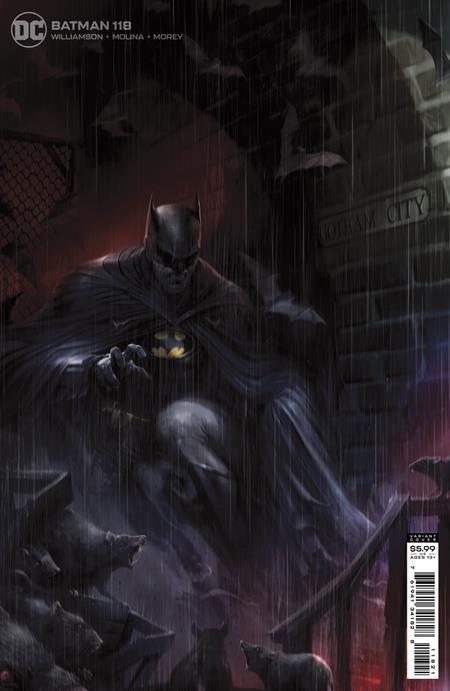 BATMAN (2016) #118 CVR B FRANCESCO MATTINA CARD STOCK VAR