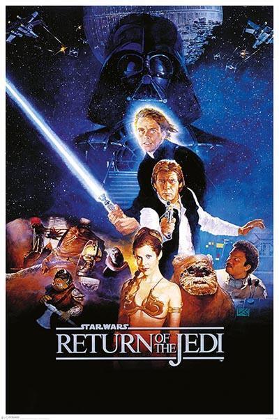 STAR WARS RETURN OF THE JEDI POSTER - Kings Comics