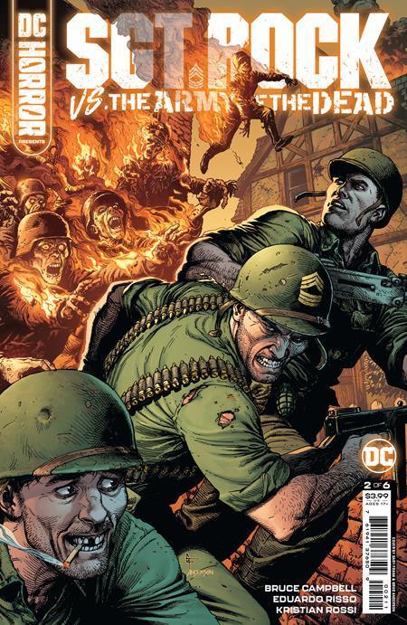 DC HORROR PRESENTS SGT ROCK VS THE ARMY OF THE DEAD #2 CVR A GARY FRANK