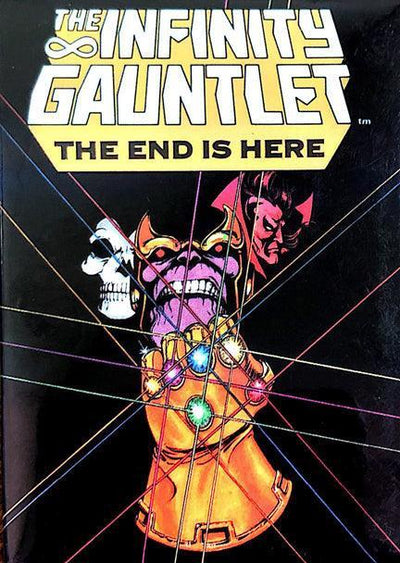 INFINITY GAUNTLET VINTAGE PROMO BADGE (1991)