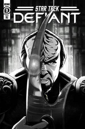 STAR TREK DEFIANT (2023) #9 CVR D 10 COPY FEEHAN B&W VAR