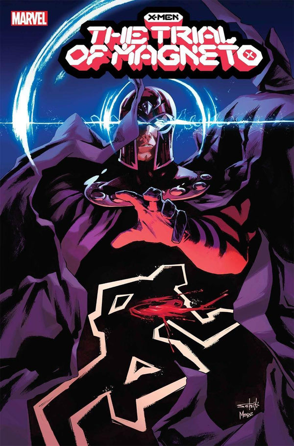 X-MEN TRIAL OF MAGNETO #1 VALERIO SCHITI FOLDED PROMO POSTER