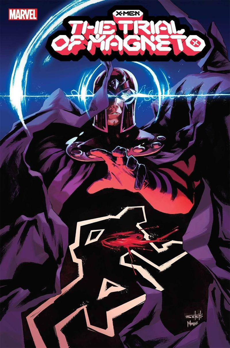 X-MEN TRIAL OF MAGNETO #1 VALERIO SCHITI FOLDED PROMO POSTER