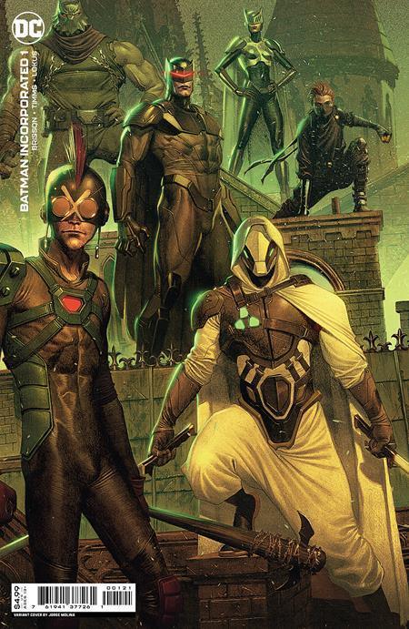 BATMAN INCORPORATED VOL 3 (2022) #1 CVR B JORGE MOLINA CARD STOCK VAR