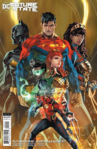 FUTURE STATE JUSTICE LEAGUE (2021) #2 CVR B KAEL NGU CARD STOCK VAR