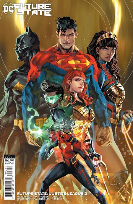 FUTURE STATE JUSTICE LEAGUE (2021) #2 CVR B KAEL NGU CARD STOCK VAR