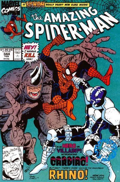 AMAZING SPIDER-MAN (1963) #344 (1ST APPEARANCE CLETUS KASADY aka CARNAGE)
