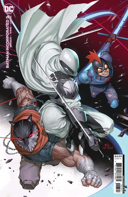 BATMAN INCORPORATED VOL 3 (2022) #3 CVR B INHYUK LEE CARD STOCK VAR